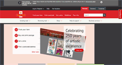 Desktop Screenshot of demo.parcelforce.com